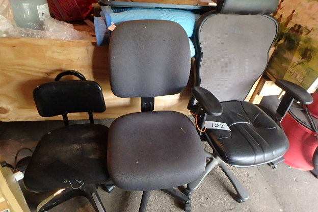 3 Office Chairs Sinclair Depot 39 Jumble K Bid