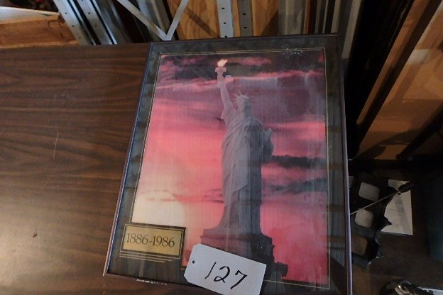 lot 127 image: Lady Liberty Print