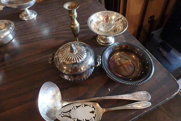 lot 144 image: Silver Plate, Ladle