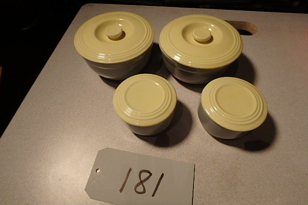 lot 181 image: 4 Round GE Porcelain