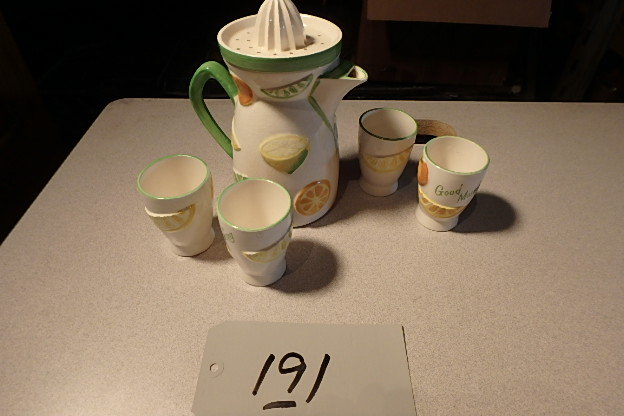 lot 191 image: Napco OJ Set
