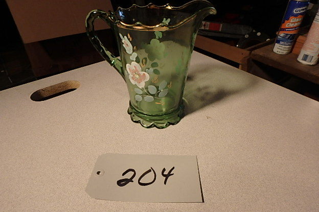 lot 204 image: Fancy Pitcher