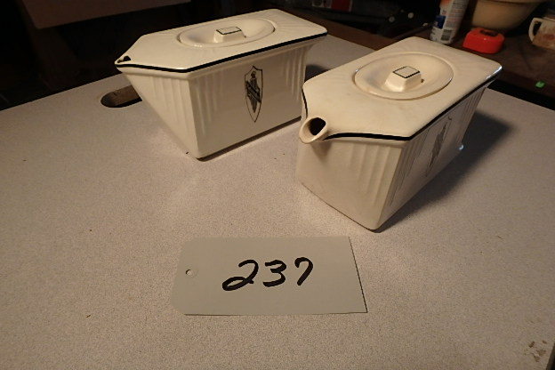 lot 237 image: Pair Kelvinator Pitchers