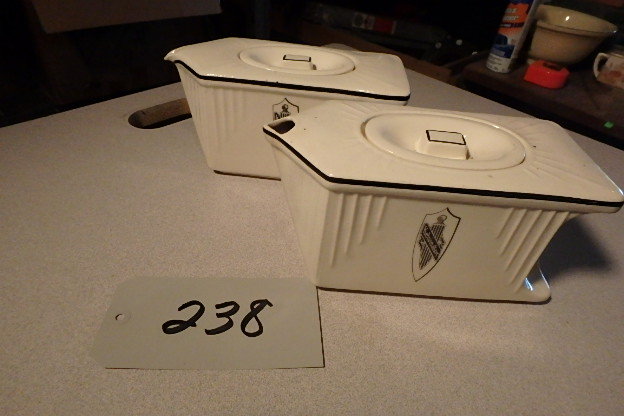 lot 238 image: Pair Kelvinator Pitchers