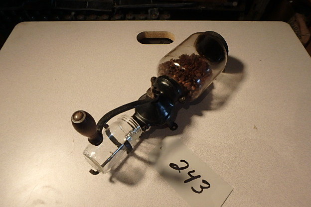 lot 243 image: Antique Coffee Grinder