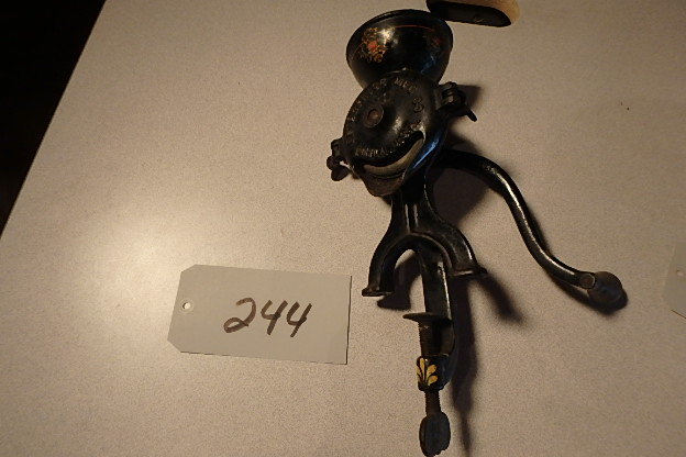 lot 244 image: Antique Coffee Grinder