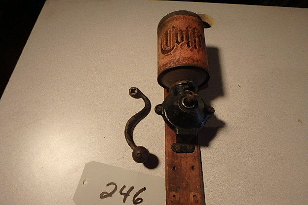 lot 246 image: Antique Coffee Grinder