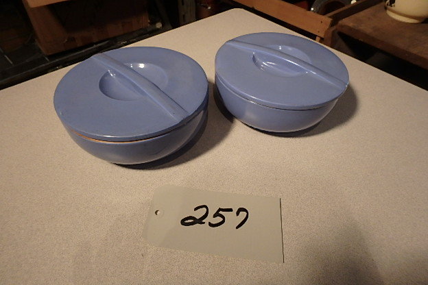 lot 257 image: 2 Montgomery Wards Bowls