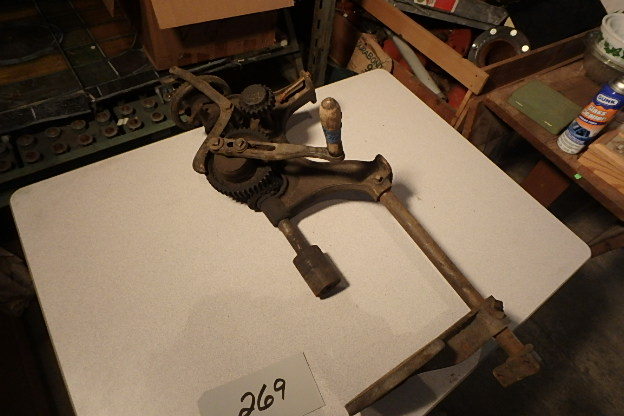 lot 269 image: Old, Old Drill Press