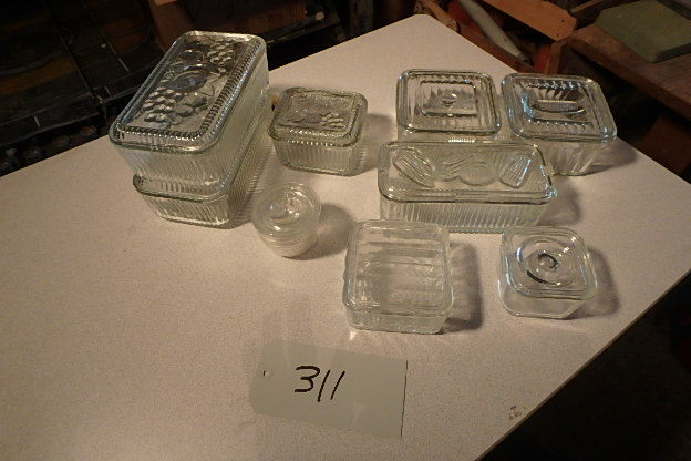 lot 311 image: Assorted and Various Refrigerator Dishes