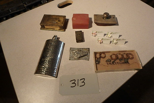 lot 313 image: Flask, Unusual Pieces