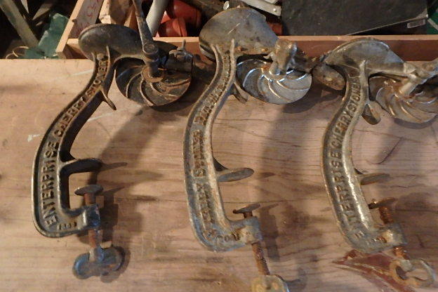 lot 322 image: 3 Antique Cherry Stoner