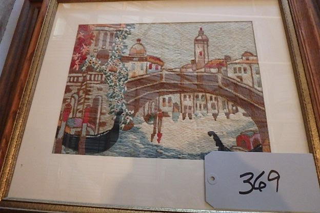 lot 369 image: Large Needle Point, Frames