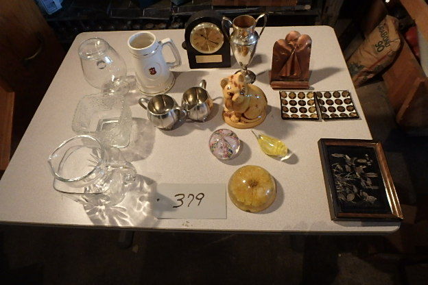 lot 379 image: Glass, Stuff