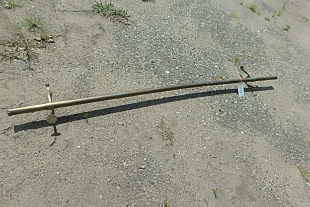 lot 393 image: Brass Bar Foot