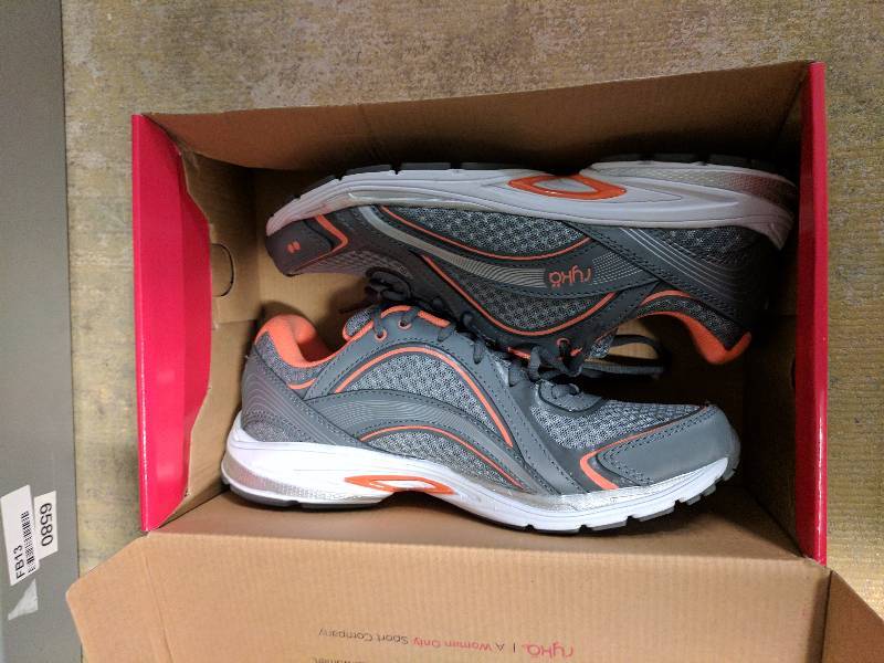 RYKA Womens SKY WALK Walking Shoe GREYPINKFUSCHIA - 8