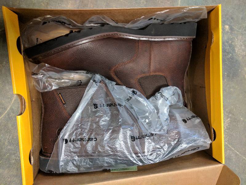 Carhartt Men�s 4 Romeo Soft Toe Boot Wide Dark Brown - 13