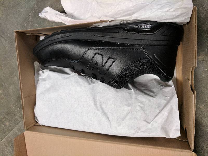 New Balance Men�s Walking Oxford Wide Black - 12