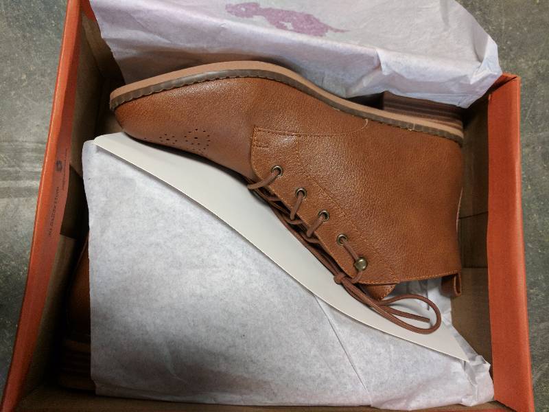 Rocket Dog Women�s Meno Ankle Boot Tan - 9.5