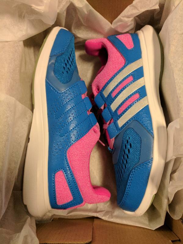 adidas Kids� Hyperfast 2.0 Running Shoe Blue - 4