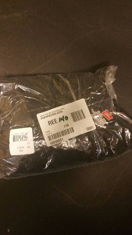 Hanes Cool Dri Performance Mens Long-Sleeve T-Shirt Black - 2XL