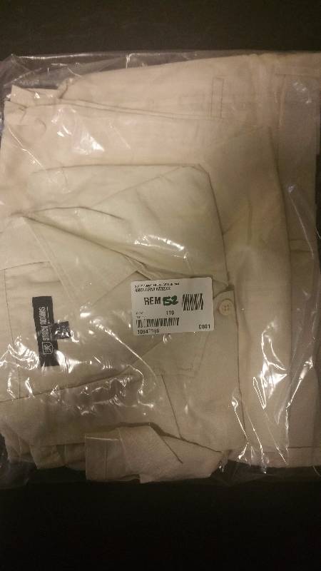 Stacy Adams Mens 2-pc. LinenCotton Pant Set Pant Tan - 2XL42