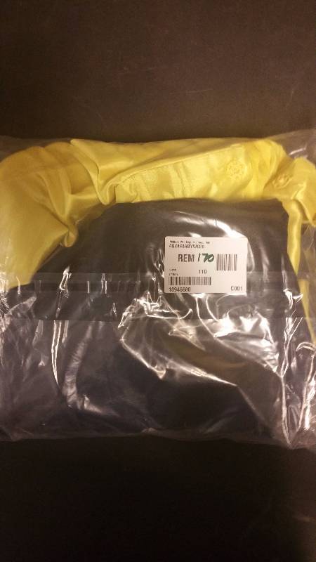 Nubiano Plus 2-pc. Peplum Brooch Suit Black-Yellow - 26W