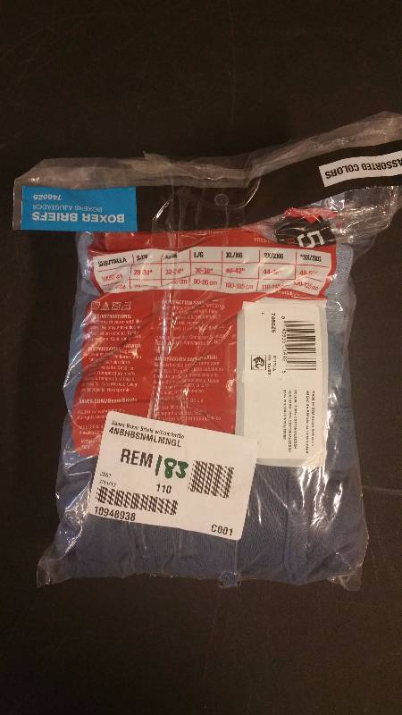 Hanes ComfortSoft Boxer Briefs 5-pk Assorted Solids - L
