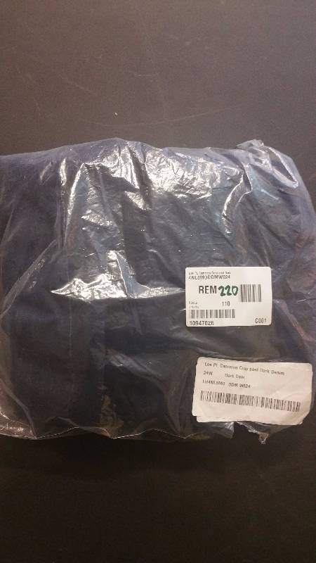 Lee Women�s Plus Easy Fit Cameron Cropped Pant Dark Denim - 24W