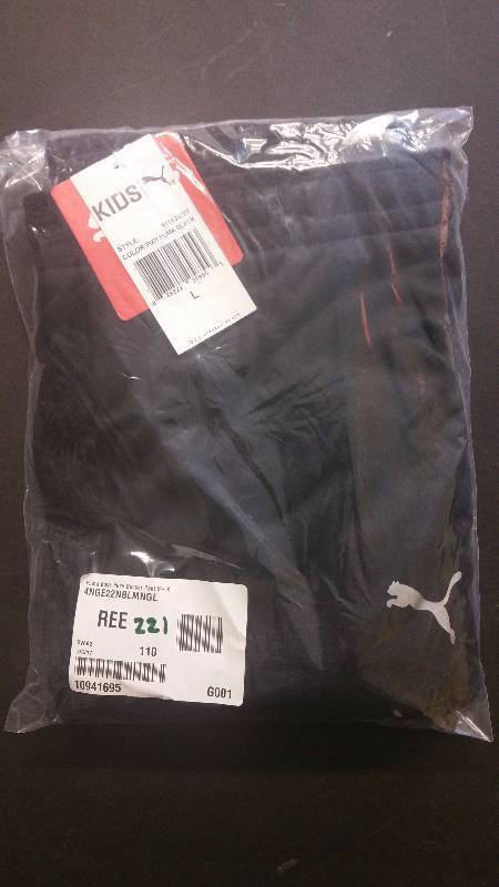Puma Boys� Pure Soccer Pant Black - L