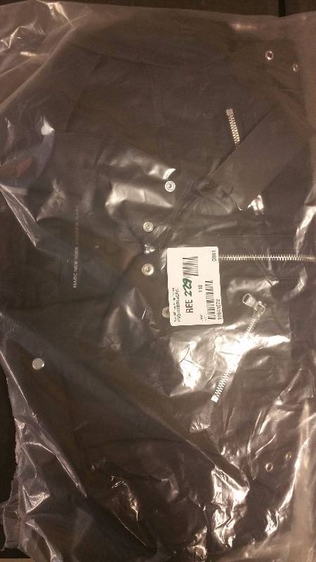Marc New York by Andrew Marc Women�s Roni 31 Zip-Front Rain Jacket Black - Large