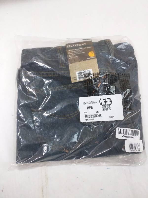 Carhartt Mens Tipton Denim Short - 36