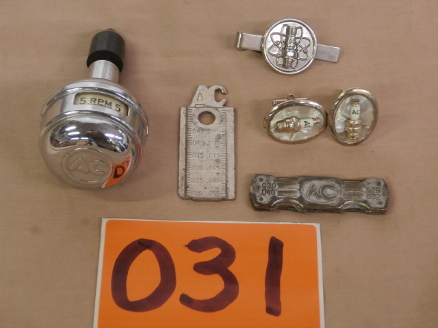 lot 31 image: Group of Vintage AC Automotive Accessories & Pro-Mo