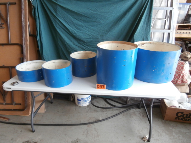 lot 37 image: Set of Vintage LUDWIG Drum Shells