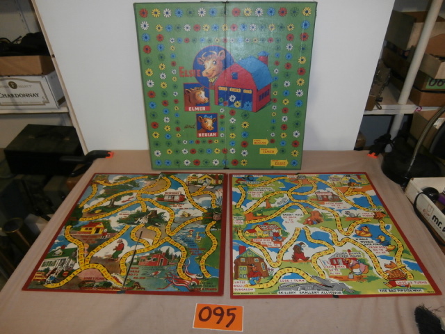 lot 95 image: Three Vintage Game Boards