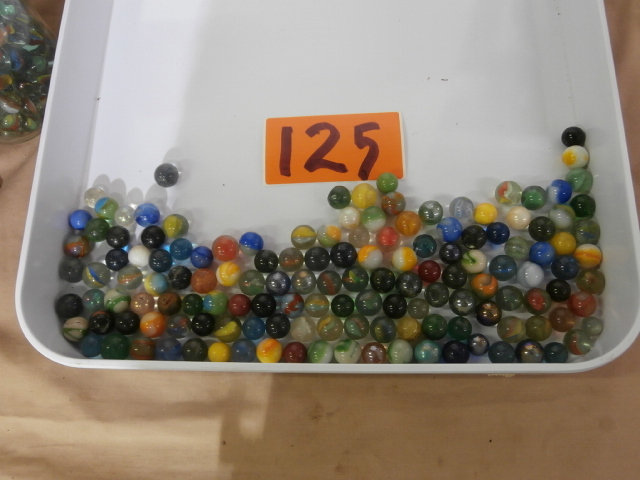 lot 125 image: Lot #2 of Marbles