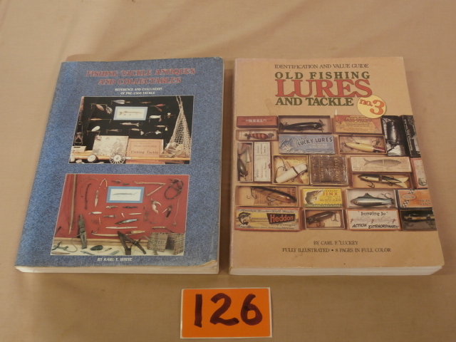 lot 126 image: Pair of Fishing Tackle Reference Price Guide Books