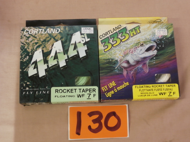 lot 130 image: Pair of New Fly Fishing Fly Lines
