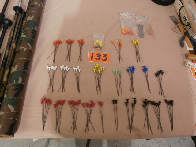 lot 133 image: Lot of Three Blowgun Dart Guns & 125 Darts