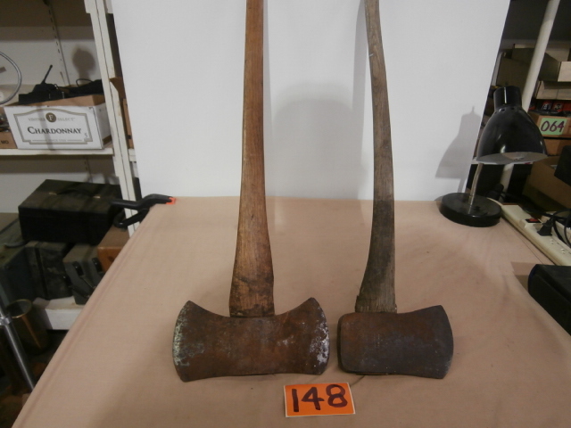 lot 148 image: Pair of Vintage Axes