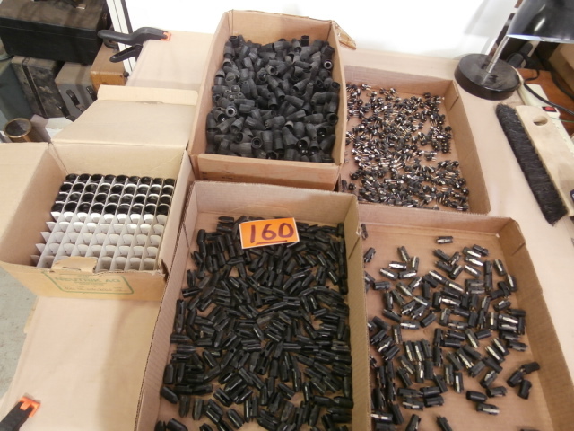 lot 160 image: Large Lot of XLR Audio Plug Parts, NOS