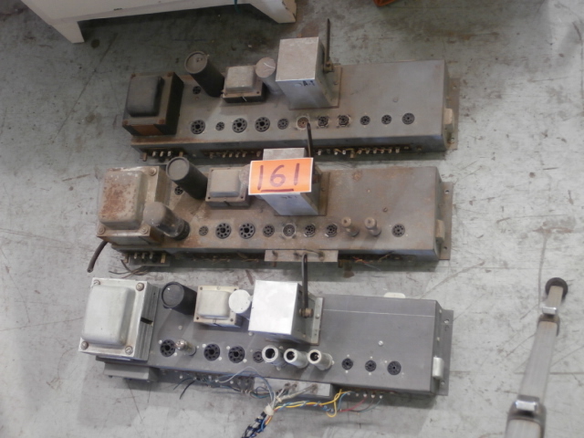 lot 161 image: Three Vintage HAMMOND Organ Tube Amplifiers