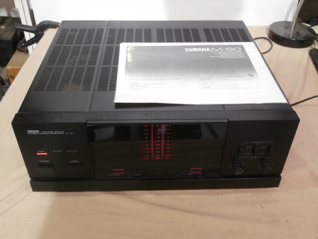 lot 180 image: MONSTER Yamaha M-80 Stereo Power Amp