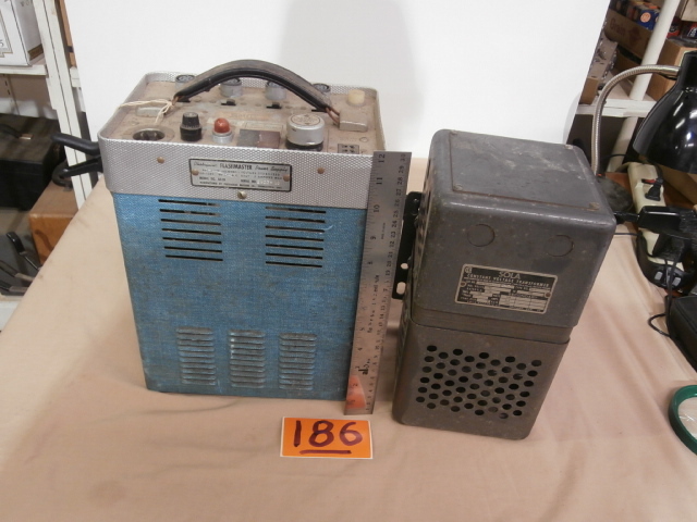 lot 186 image: Pair of Vintage Electronic Items