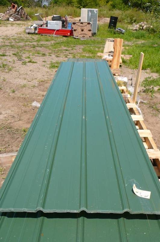 lot 3 image: Unused Pro Rid Steel Siding