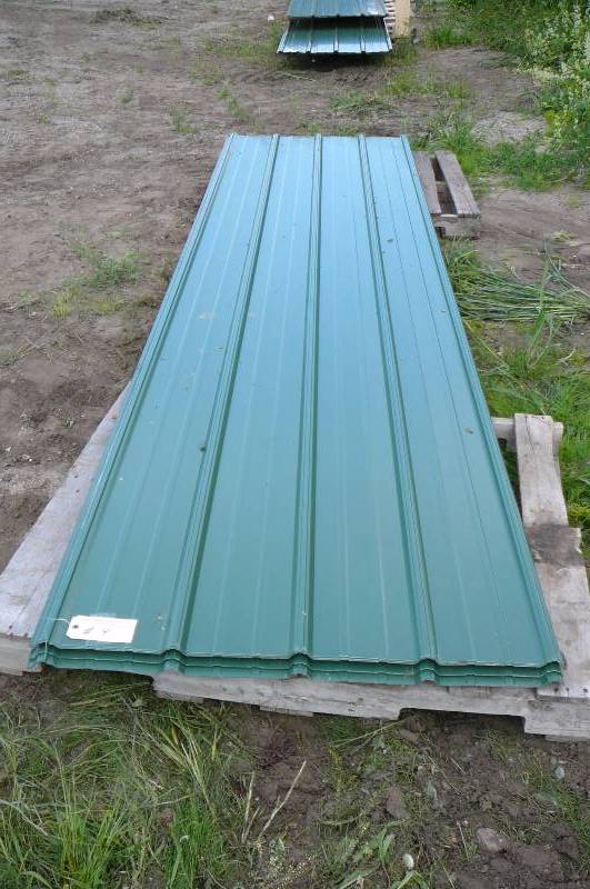 lot 4 image: Unused Pro Rid Steel Siding