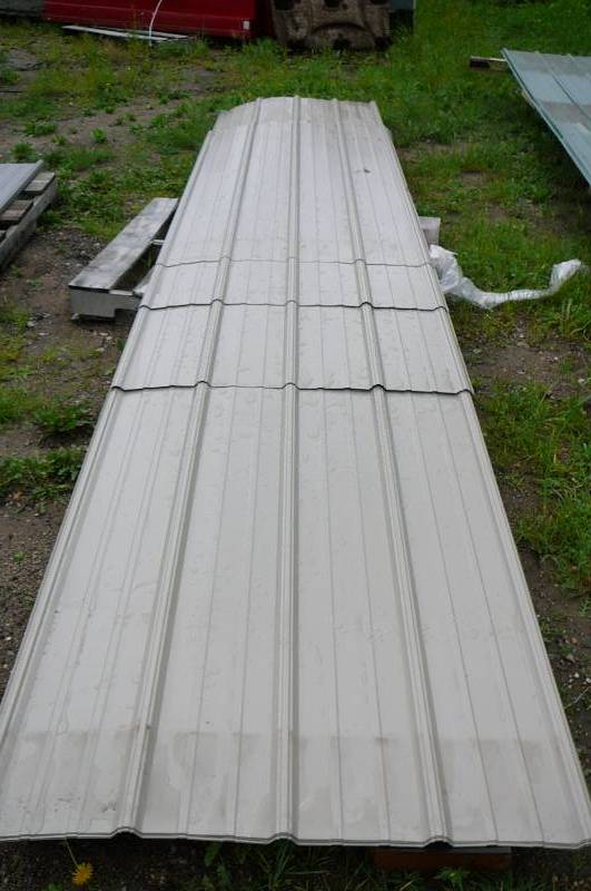 lot 9 image: Lot of Unused Steel Siding & Trim
