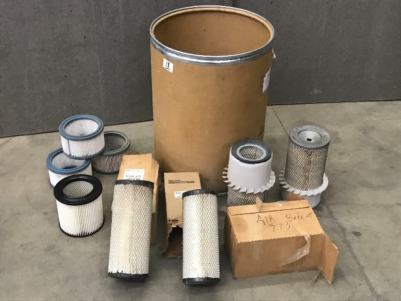 lot 18 image: Barrel Of Assorted Filters