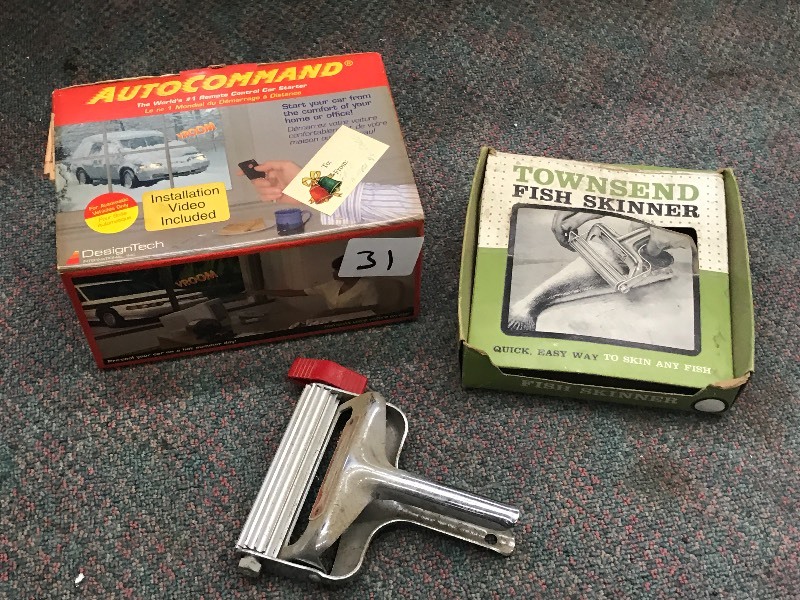 lot 31 image: Fish Skinner & Auto Start Set