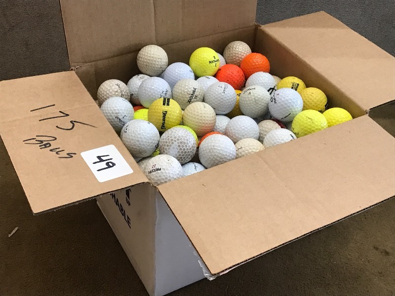 lot 49 image: Box Of Golf Balls